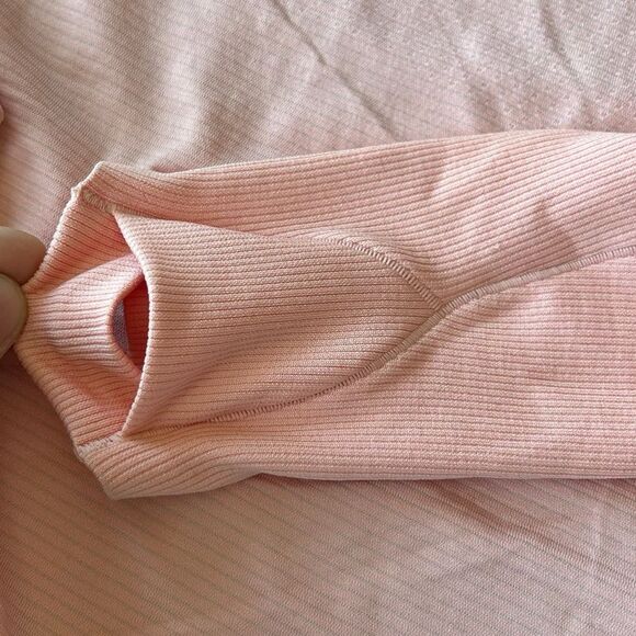 Lululemon‎ Women’s 10 Swiftly Tech Long Sleeve Shirt 2.0
Dew Pink Hip Length New - Picture 7 of 10
